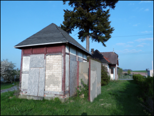 Bahnhof Traun Toilettenhäuschen
